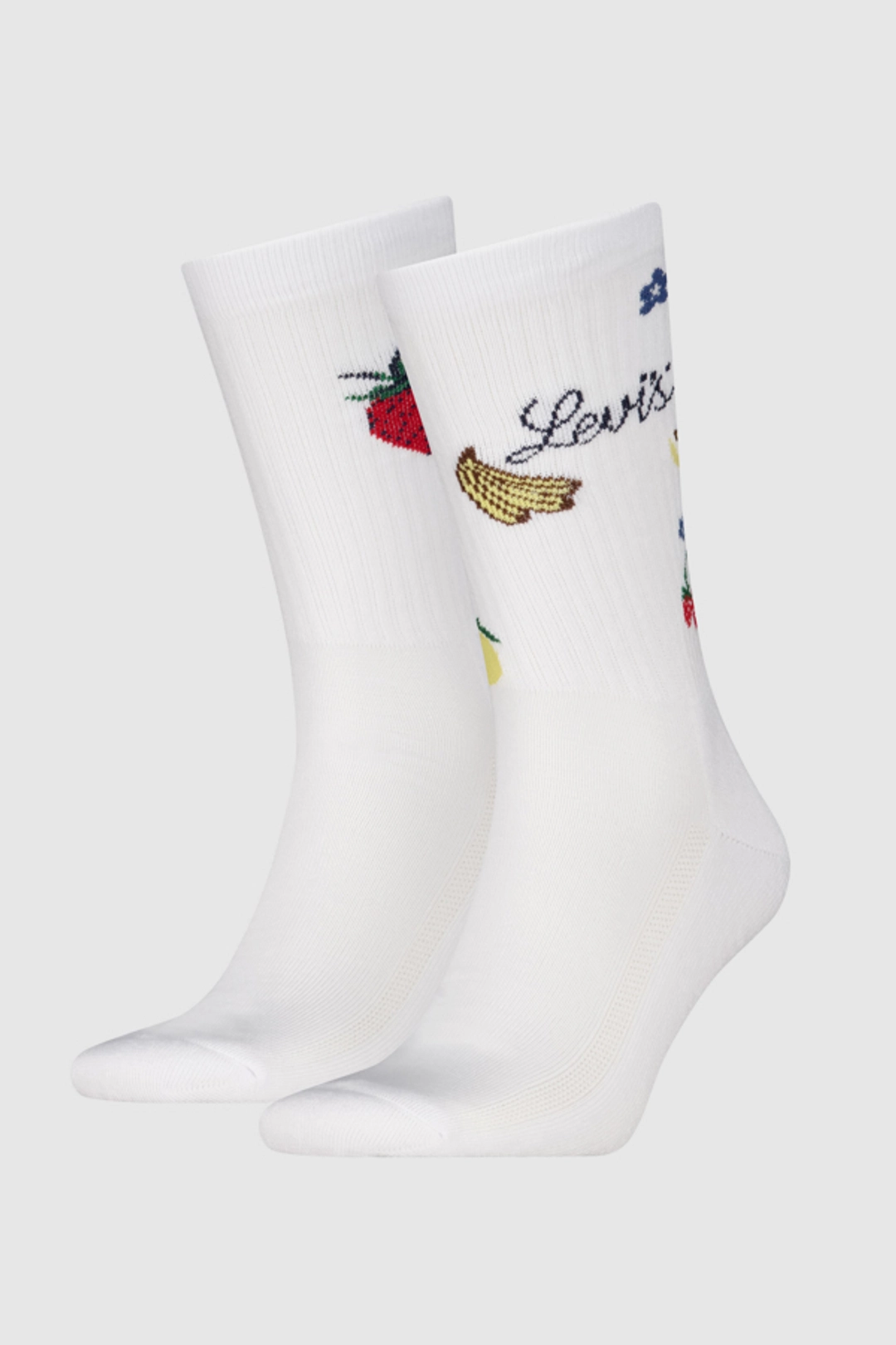 Levi's Chaussettes Basses Batwing Lot De 3 - Homme - Blanc / White - 39