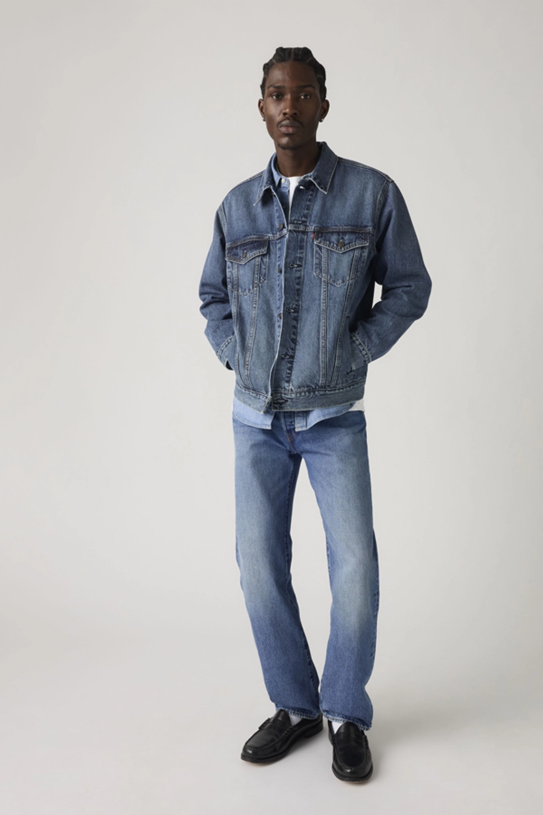 Jean Levi's 501 Original - Homme - Bleu / Do The Rump - 33X34