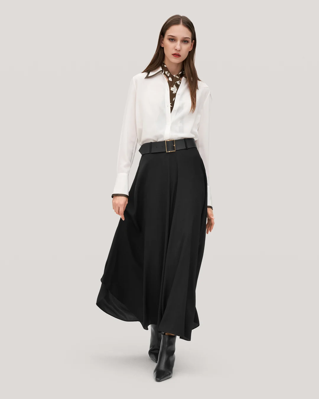 LILYSILK Pantalon En Sois Femme High Waist, Regular Fit Soie Extensible De Qualité Sans Produits Chimiques Nocifs Pantalon Noir 36-39