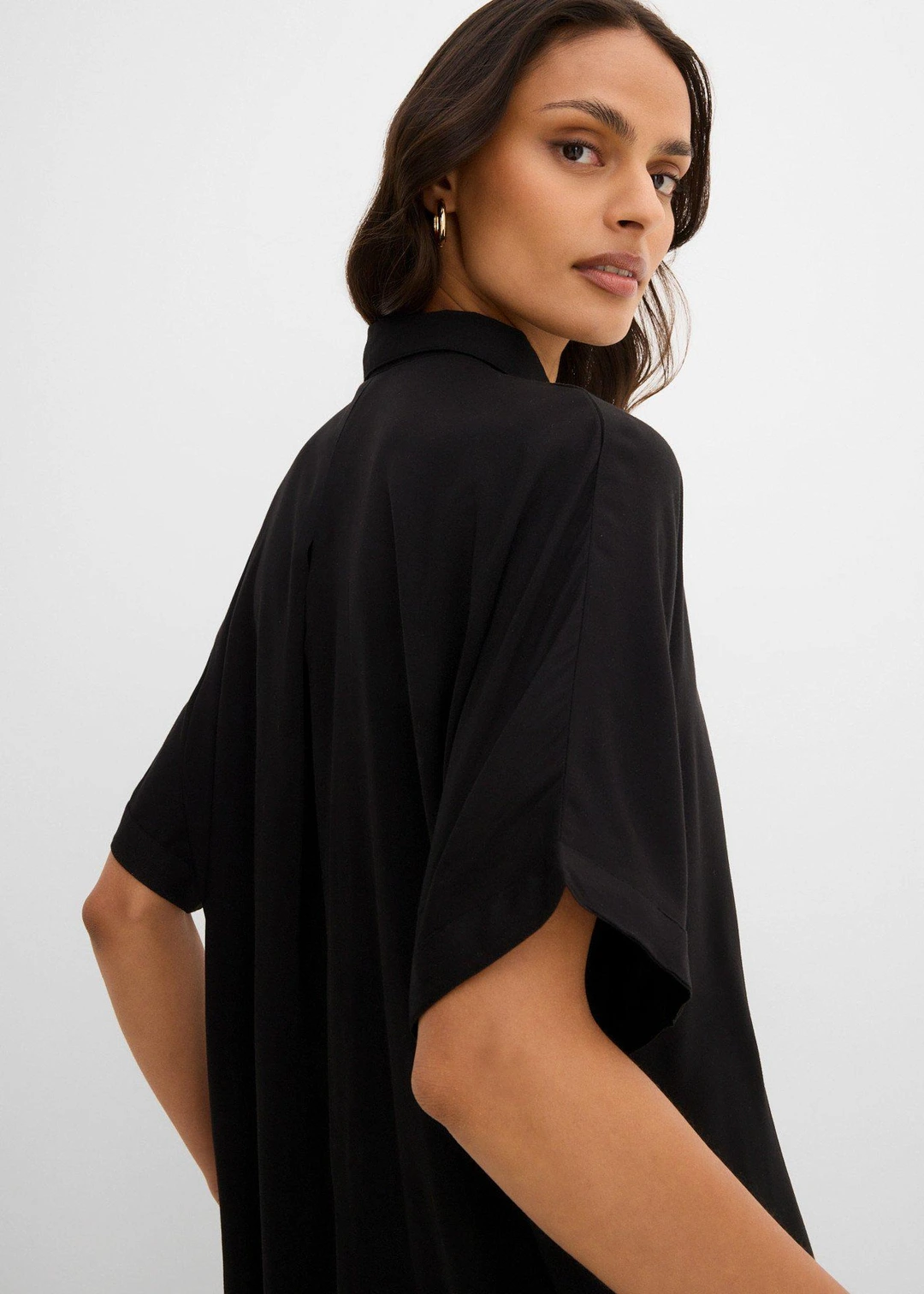 Robe-chemise en viscose