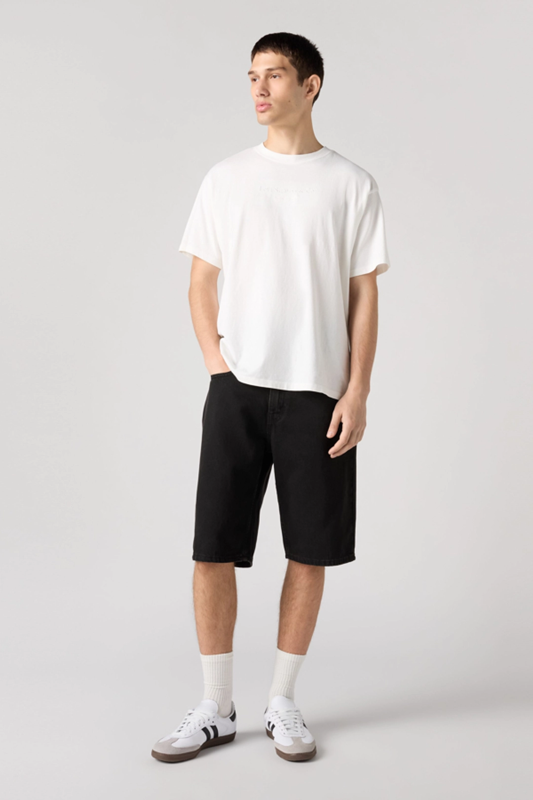 Levi's Short 469 Loose - Homme - Noir / Slow Walker Short - 38X12
