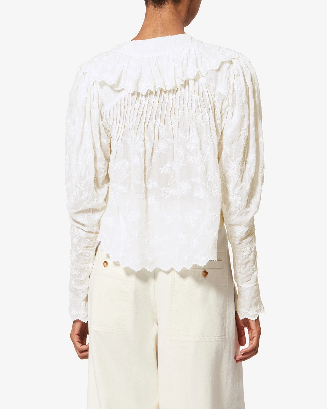 Blouse Zelly - Femme - Blanc - Taille 42 - 3