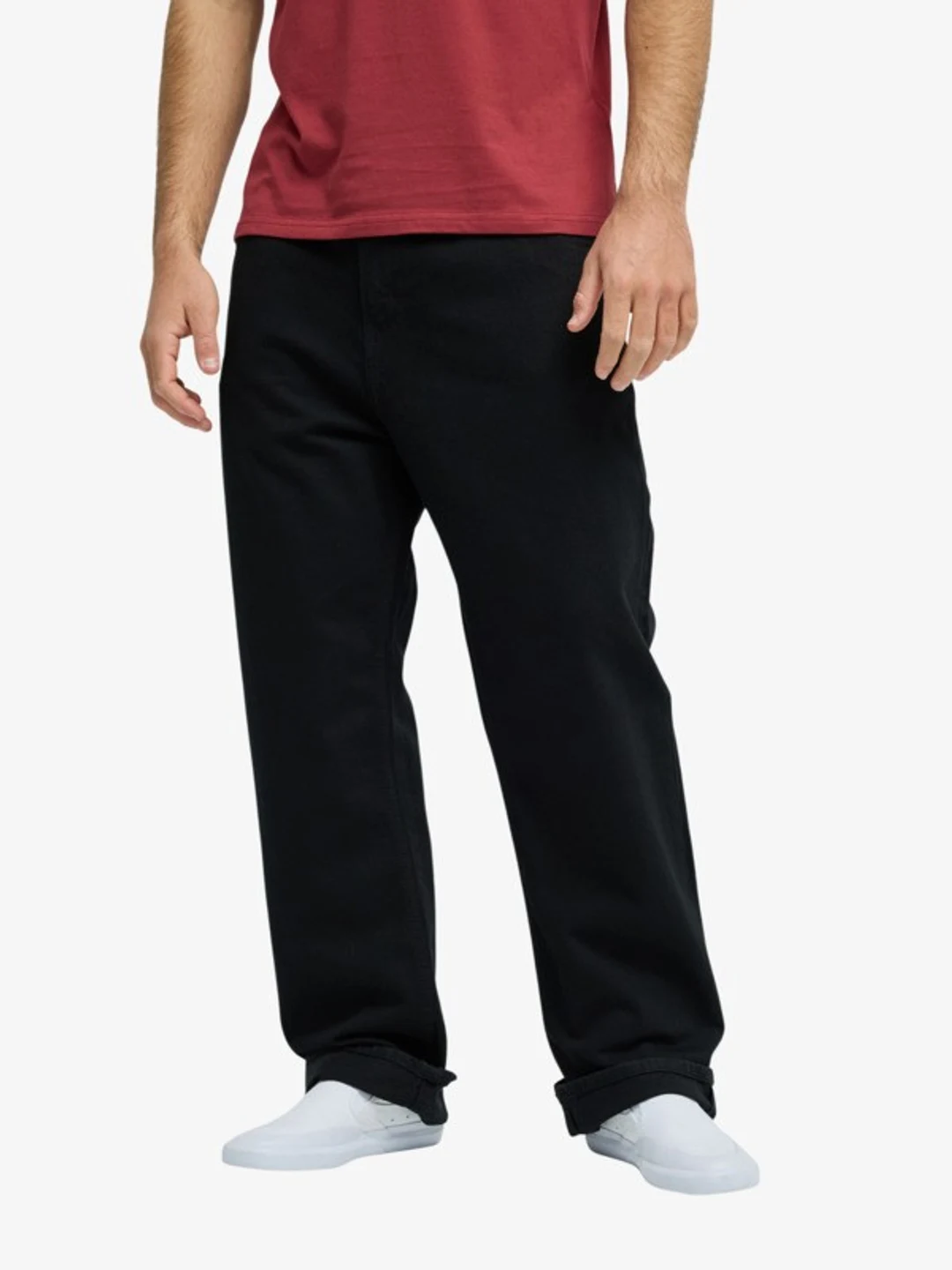 Baggy Denim - Jean pour Homme Noir