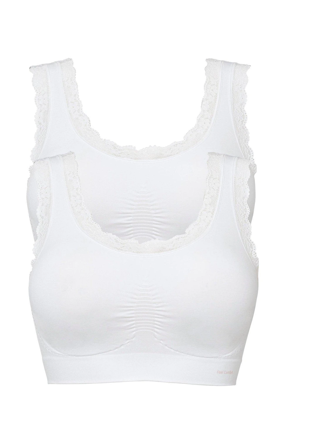Lot de 2 brassières sans coutures Feel Comfort