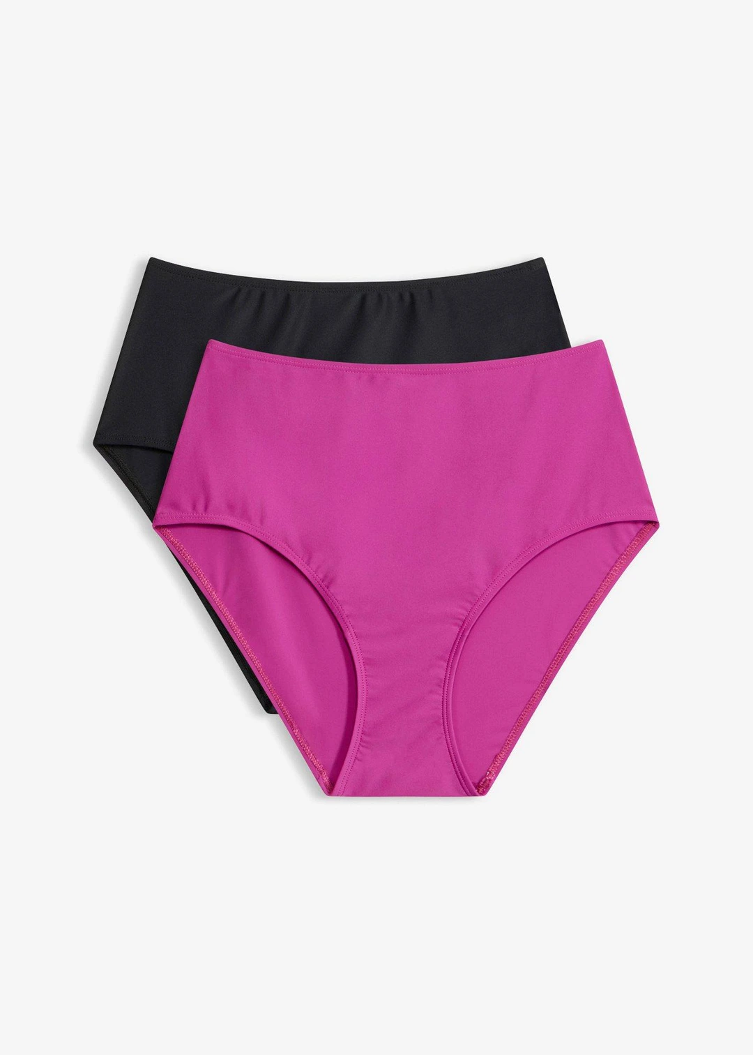 Lot de 2 bas de maillot taille haute