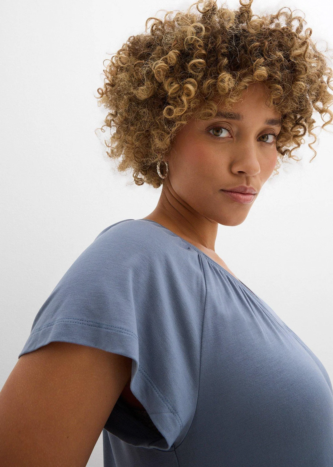 T-shirt en viscose extensible - 3