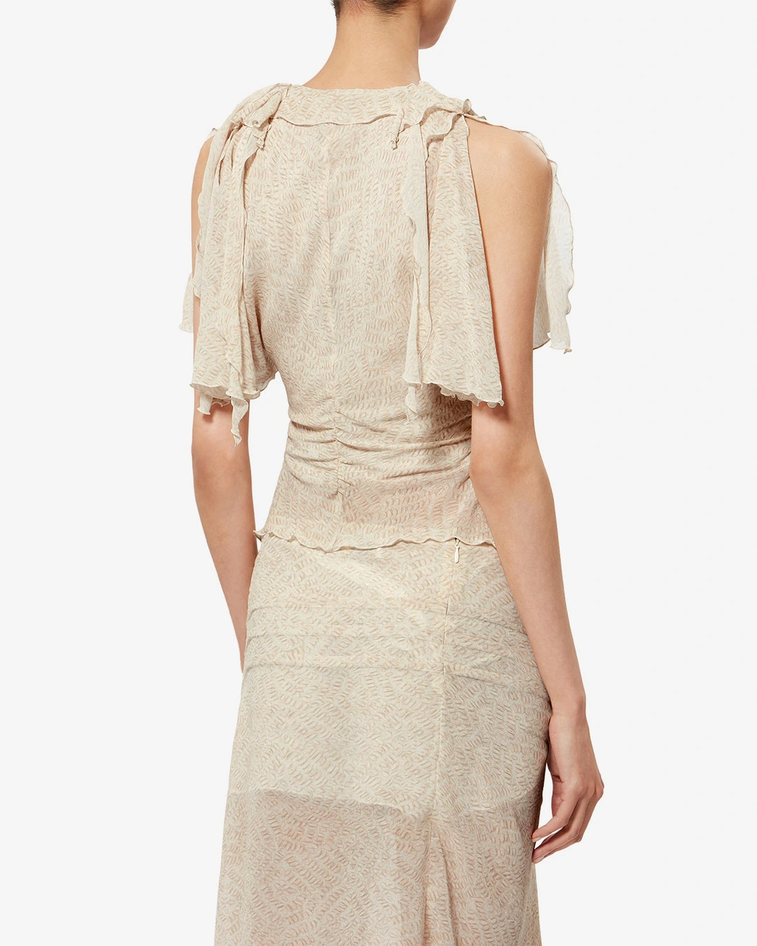 Blouse Thanais - Femme - Écru - Taille 38 - 3