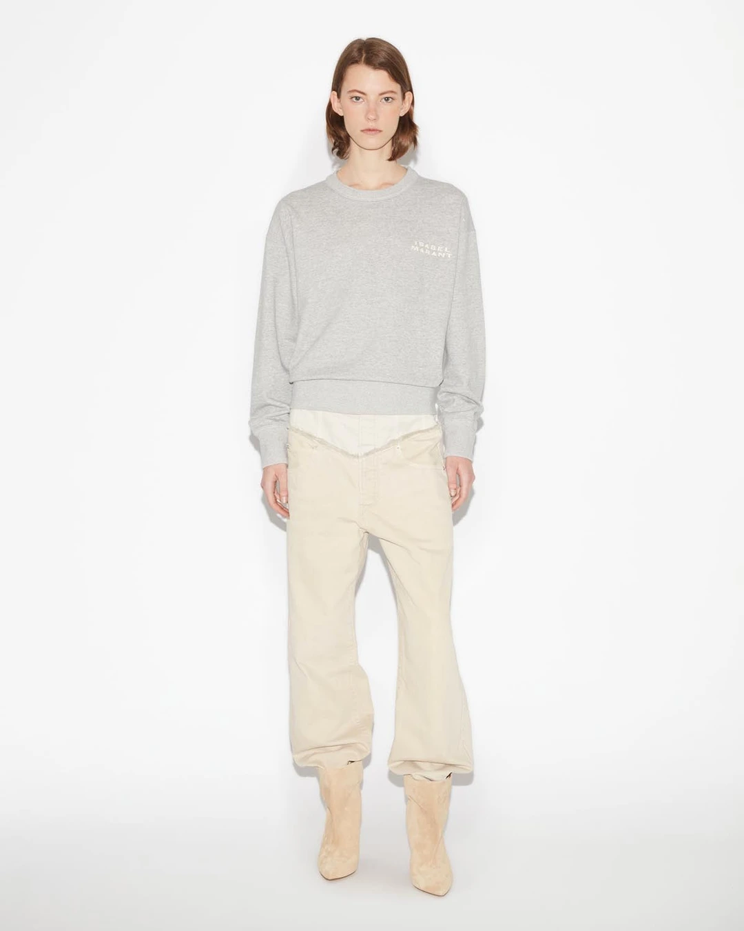 Sweatshirt Shad - Femme - Écru - Taille 42 - 4