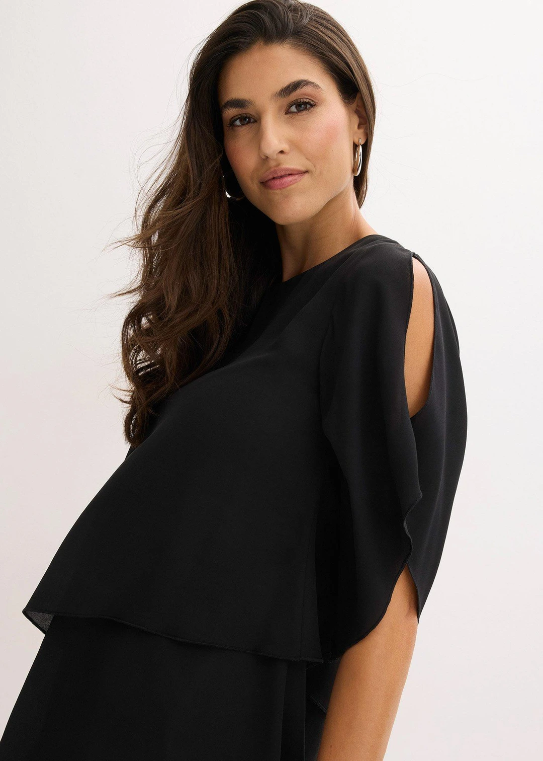 Blouse à pans, look superposé - 3