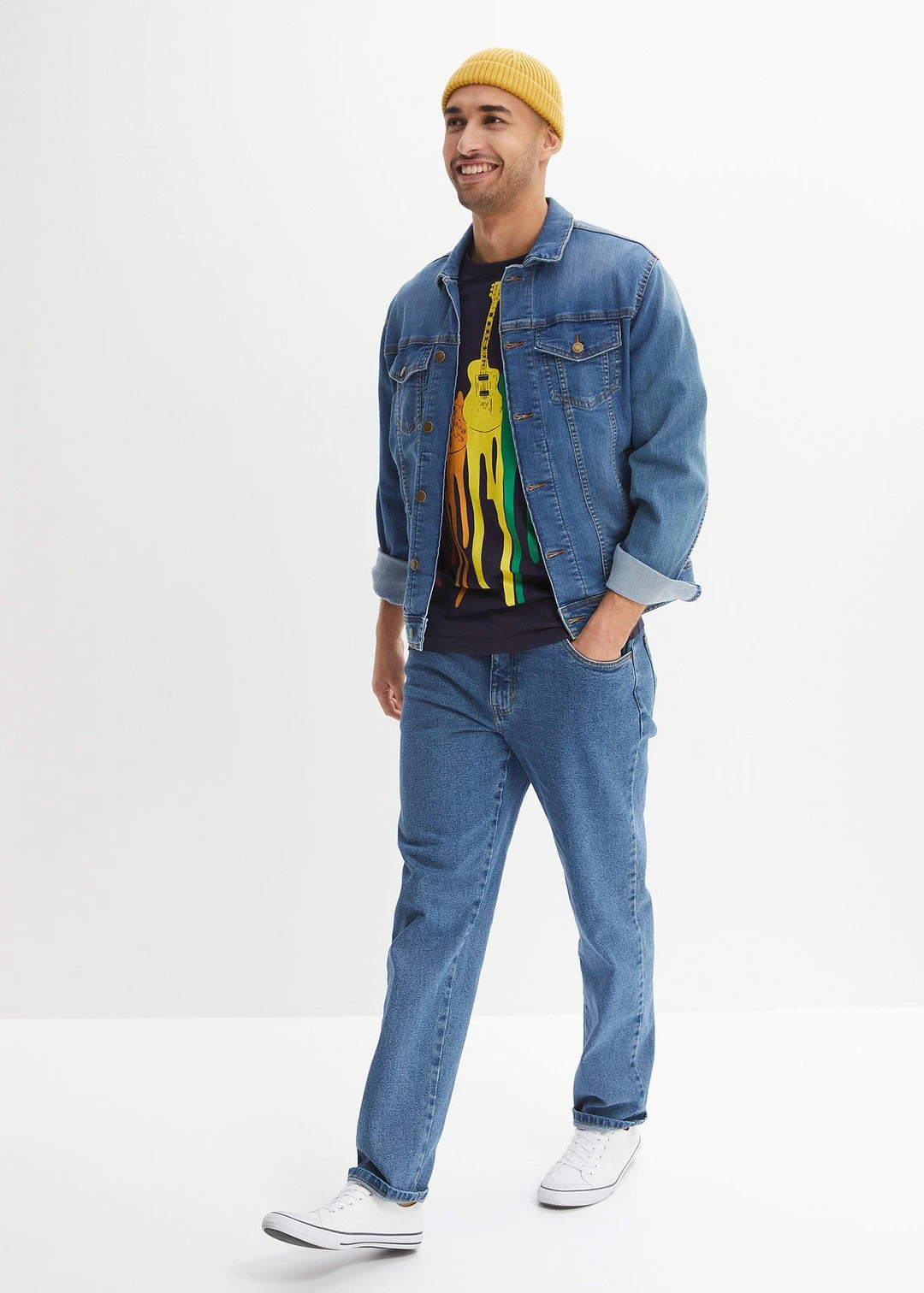 T-shirt 100% coton, slim - 2