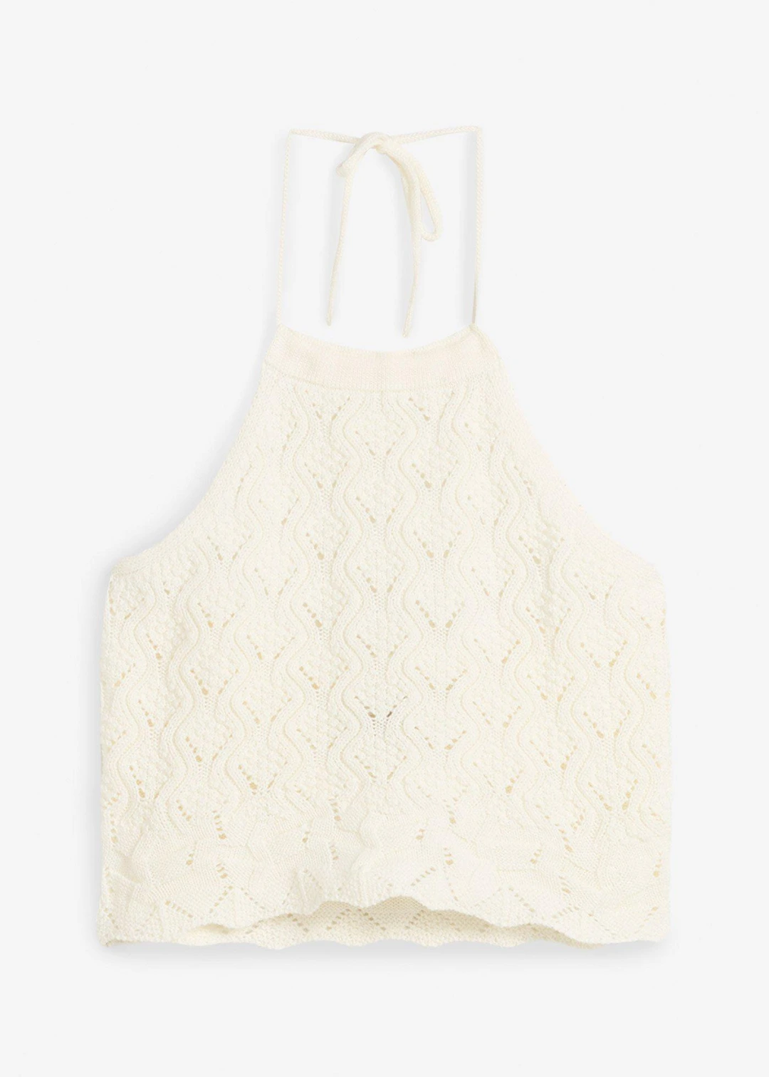 Top dos nu en maille
