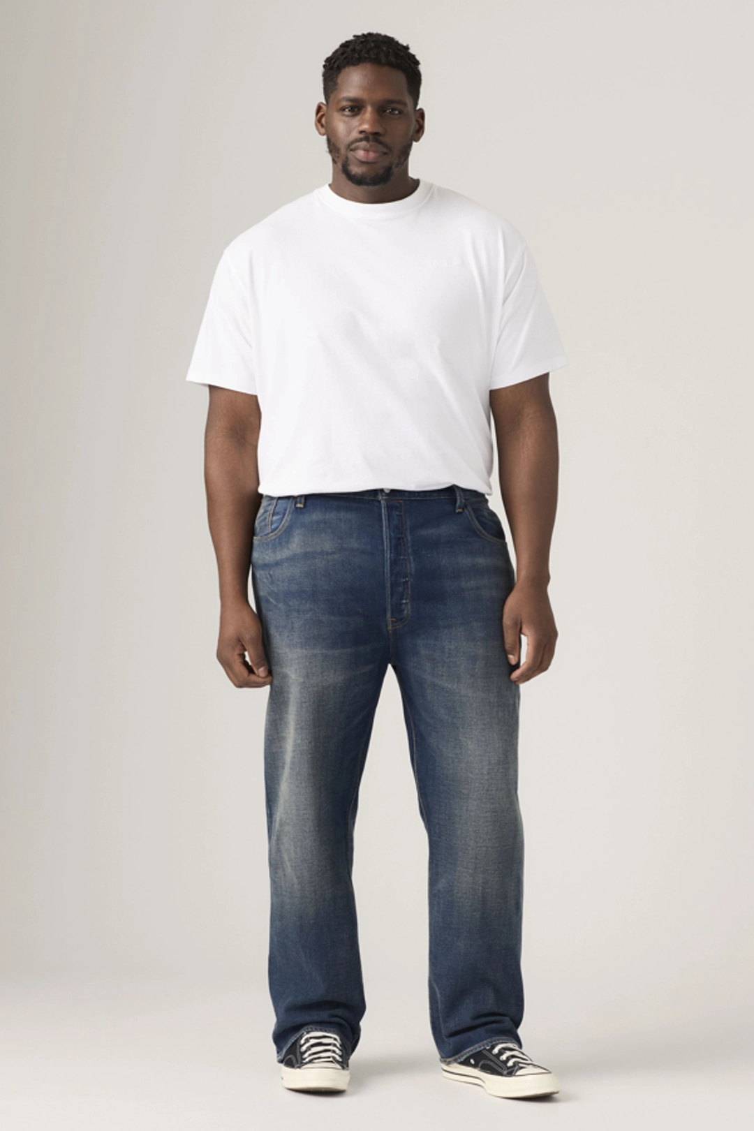 Levi's 501 Original Jeans (Big & Tall) - Homme - Noir / Listless - 50X34 - 2