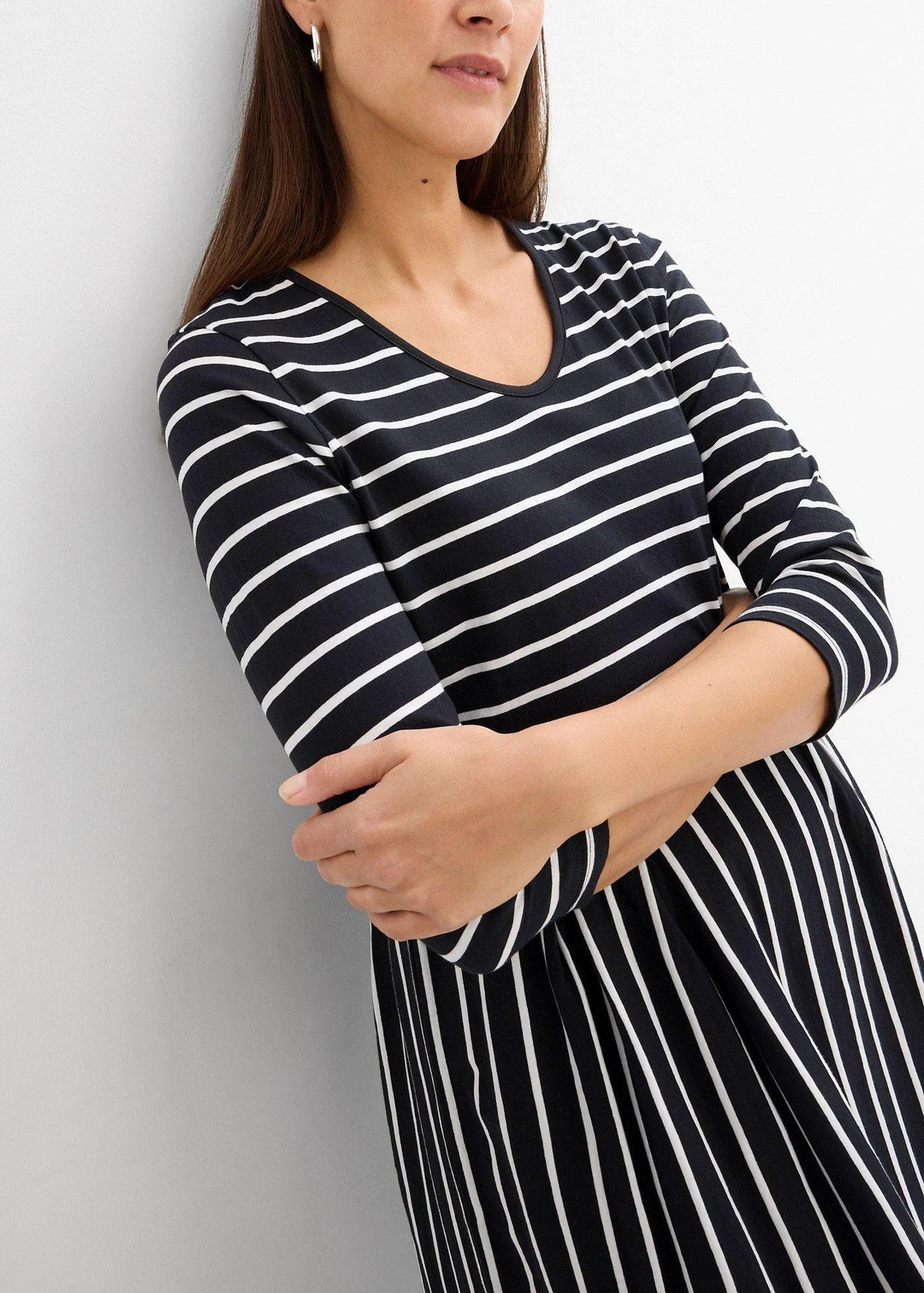 Robe midi en jersey coton - 3