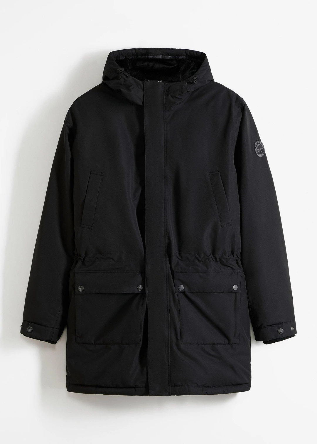 Parka d’hiver imperméable avec duvet véritable