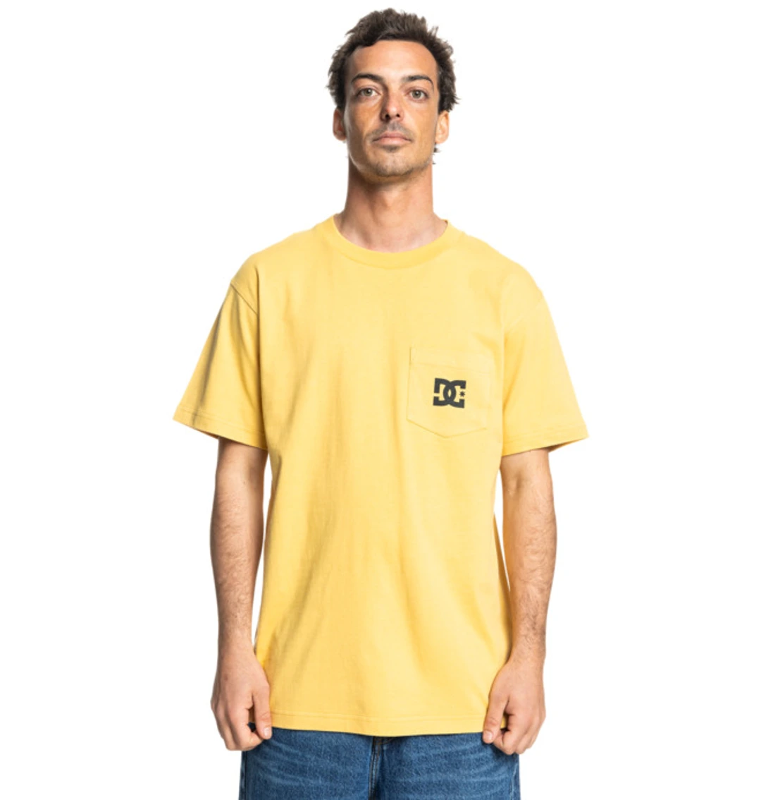 Star Pocket - T-shirt à manches courtes Jaune Homme