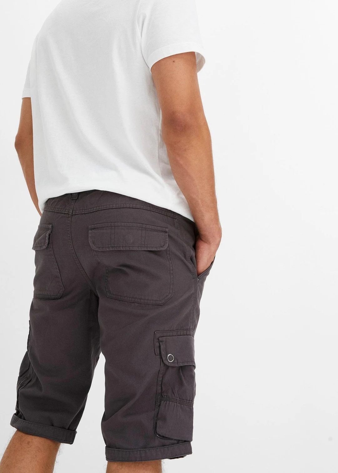 Bermuda cargo 100% coton, regular - 3