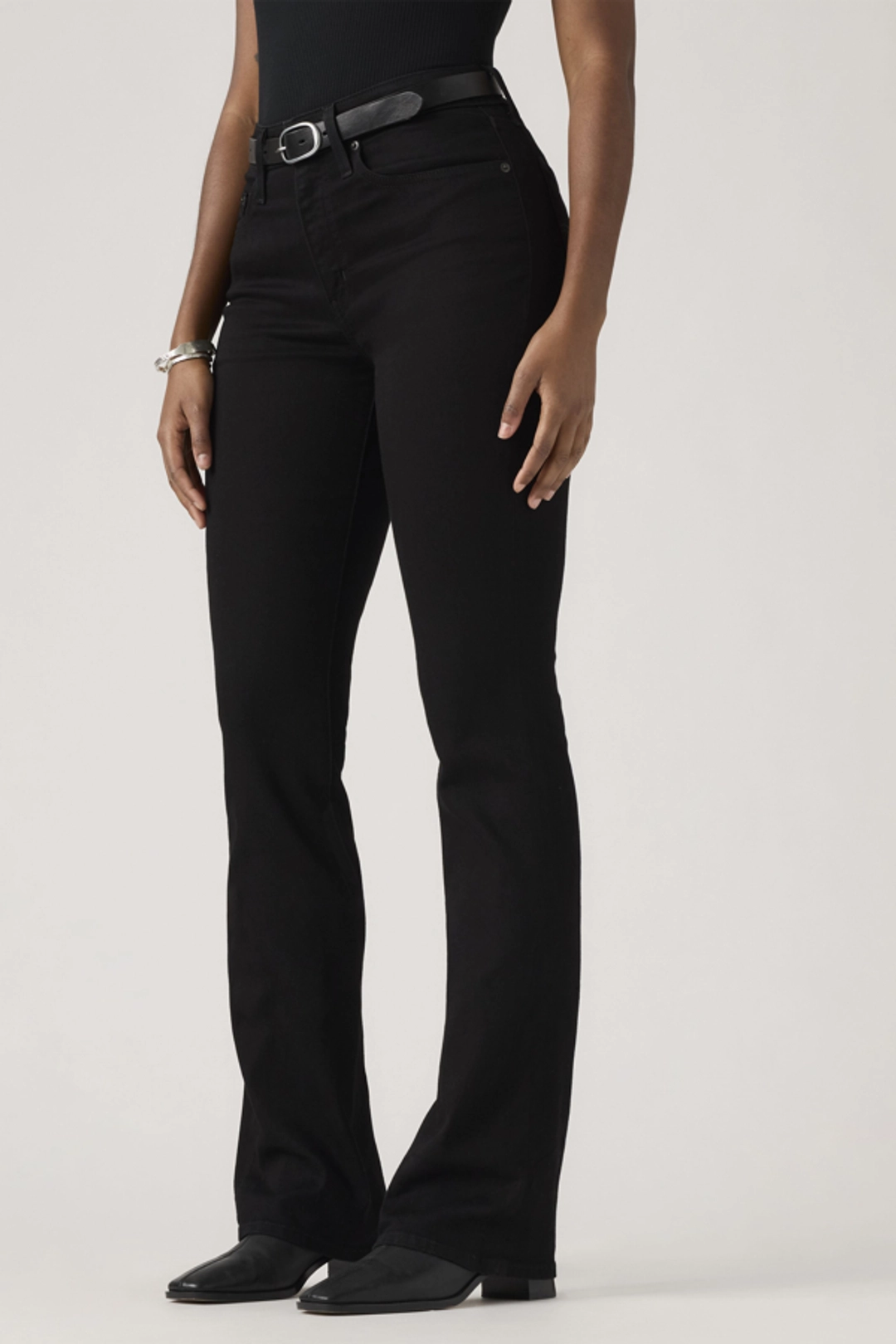 Levi's Jean 725 Taille Haute Bootcut - Femme - Bleu / Dark Indigo Worn In - 32X32 - 2