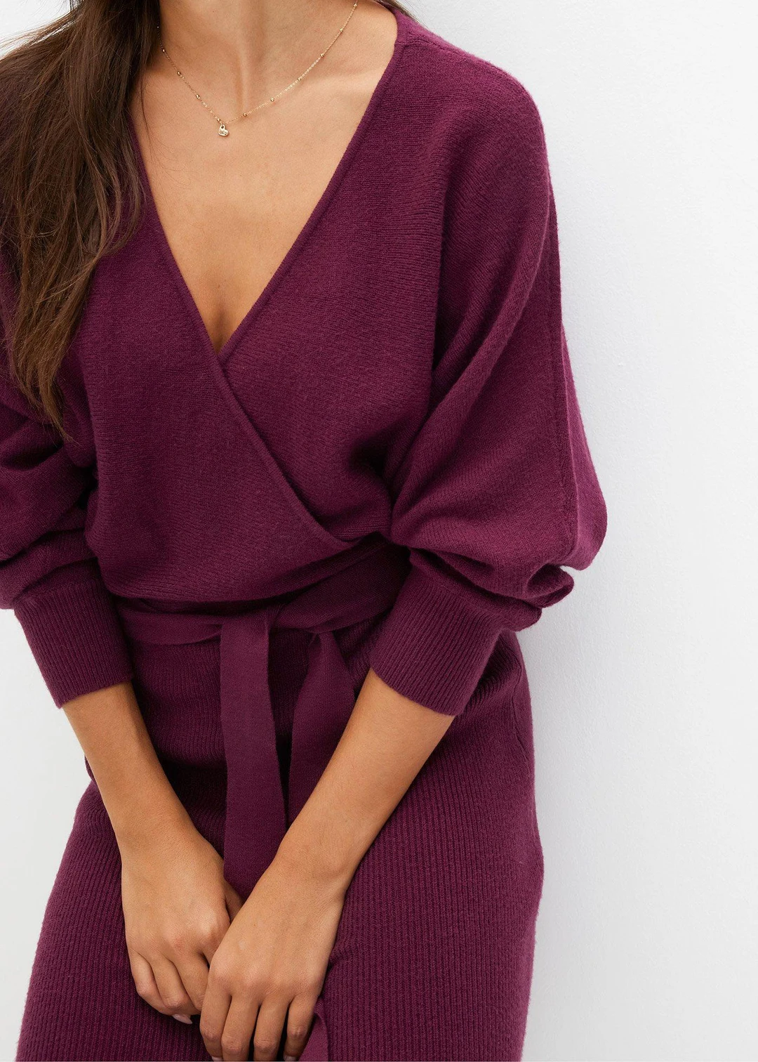 Robe en maille de viscose mélangée - 3