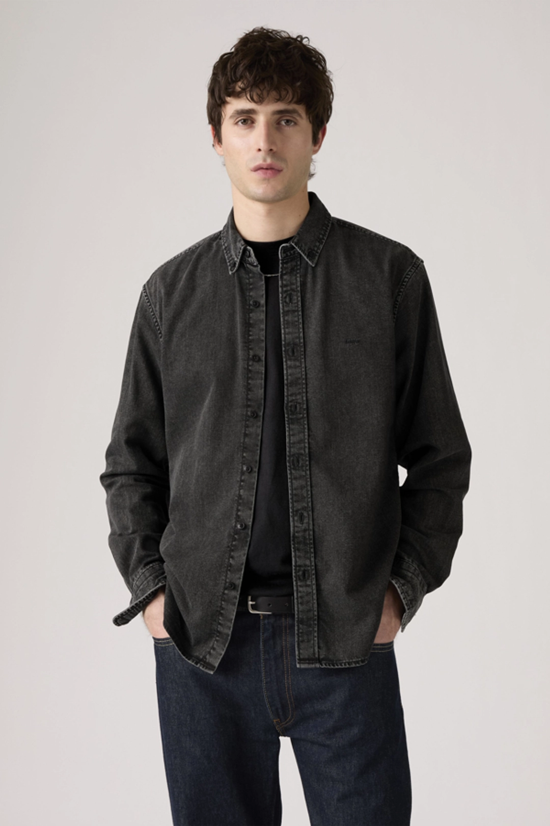 Levi's Chemise Col Boutonné Authentic - Homme - Bleu / Allure - 2XL