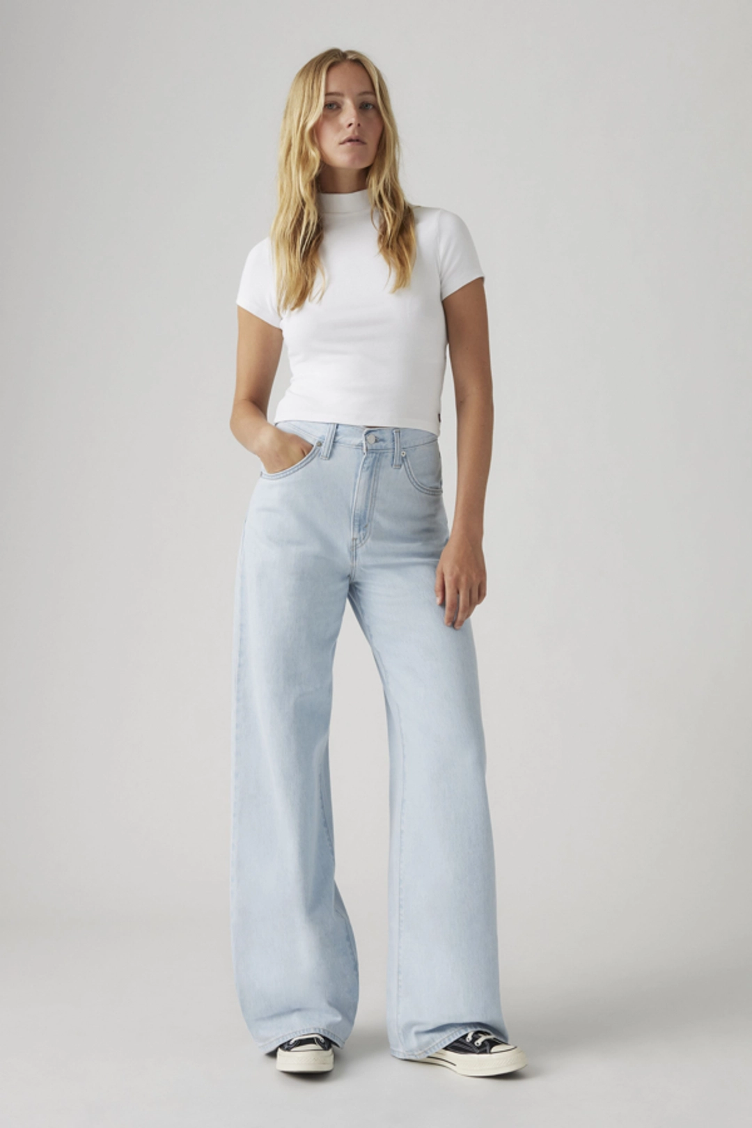 Levi's Jean Cinch Baggy - Femme - Bleu / Invested Indigo - 31X33