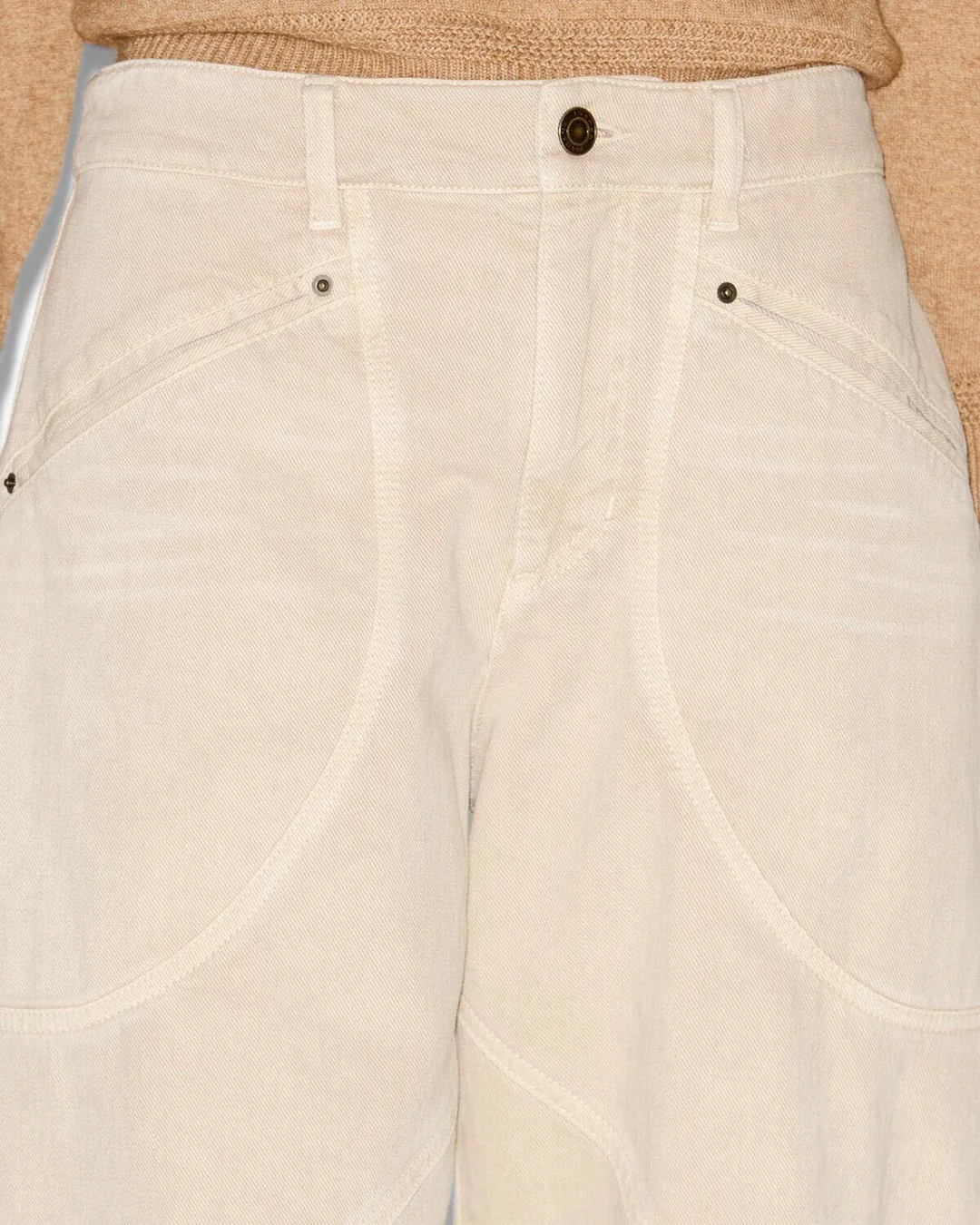 Pantalon Catarina - Femme - Écru - Taille 42 - 2