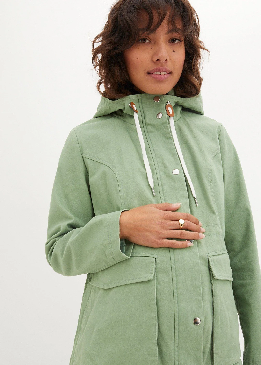 Veste de grossesse 3en1 avec empiècement de portage