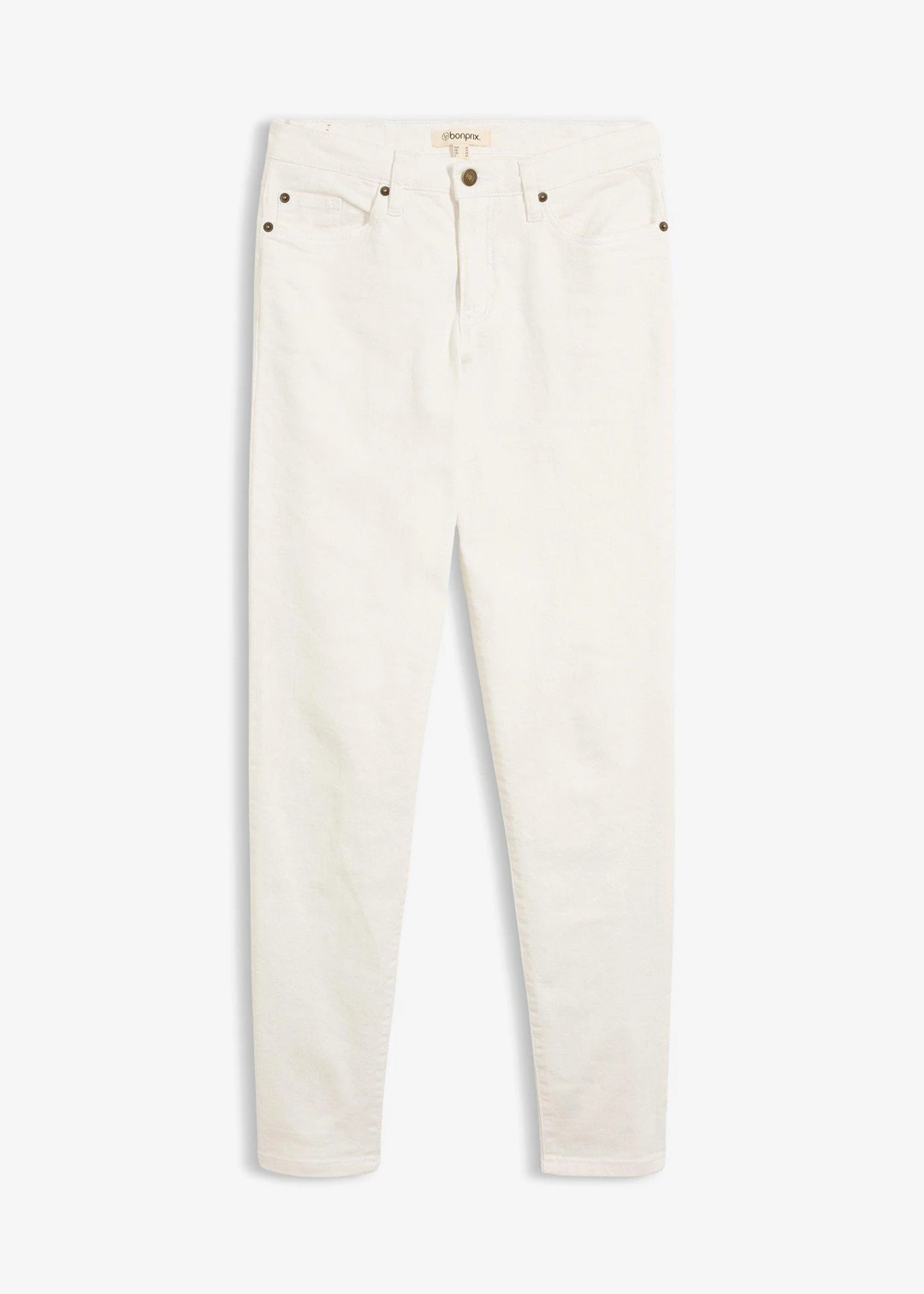 Jean Mom taille mi-haute, long