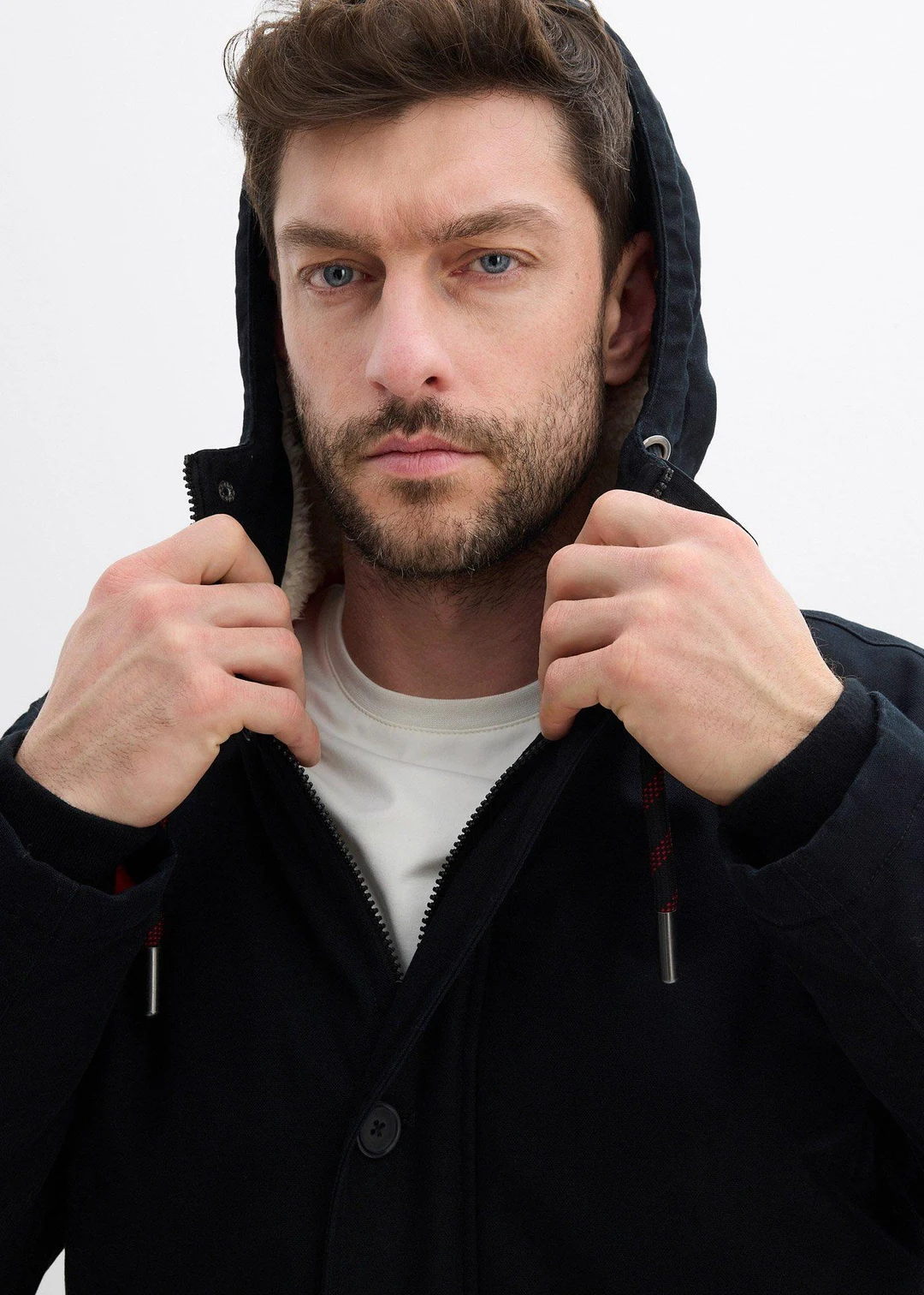 Parka d’hiver avec doublure peluche