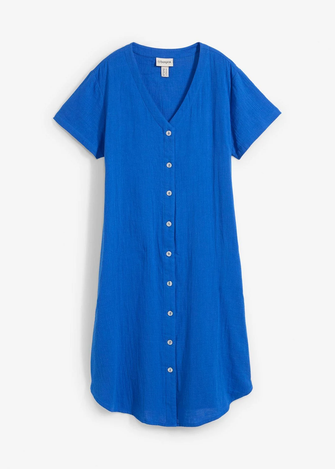 Robe chemise en gaze de coton douce