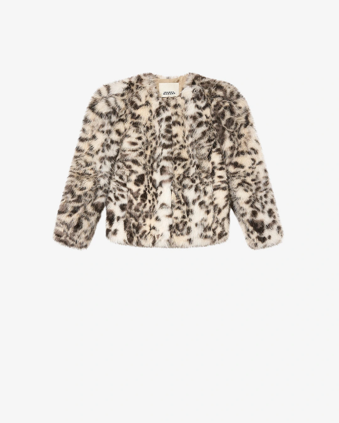 Manteau Bahria - Femme - Écru Et Noir - Taille 40