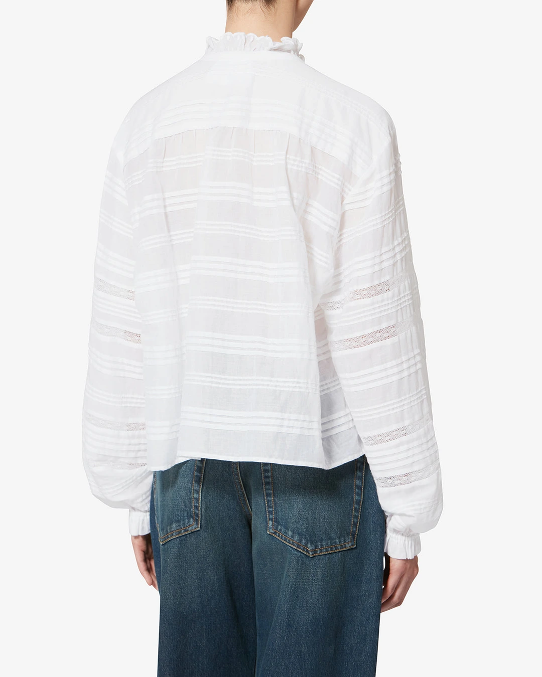 Blouse Peline - Femme - Blanc - Taille 42 - Marant Étoile - 3