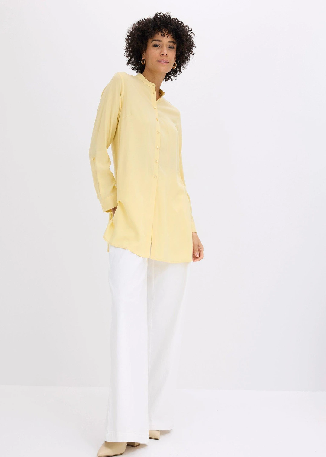 Chemisier long en viscose - 2