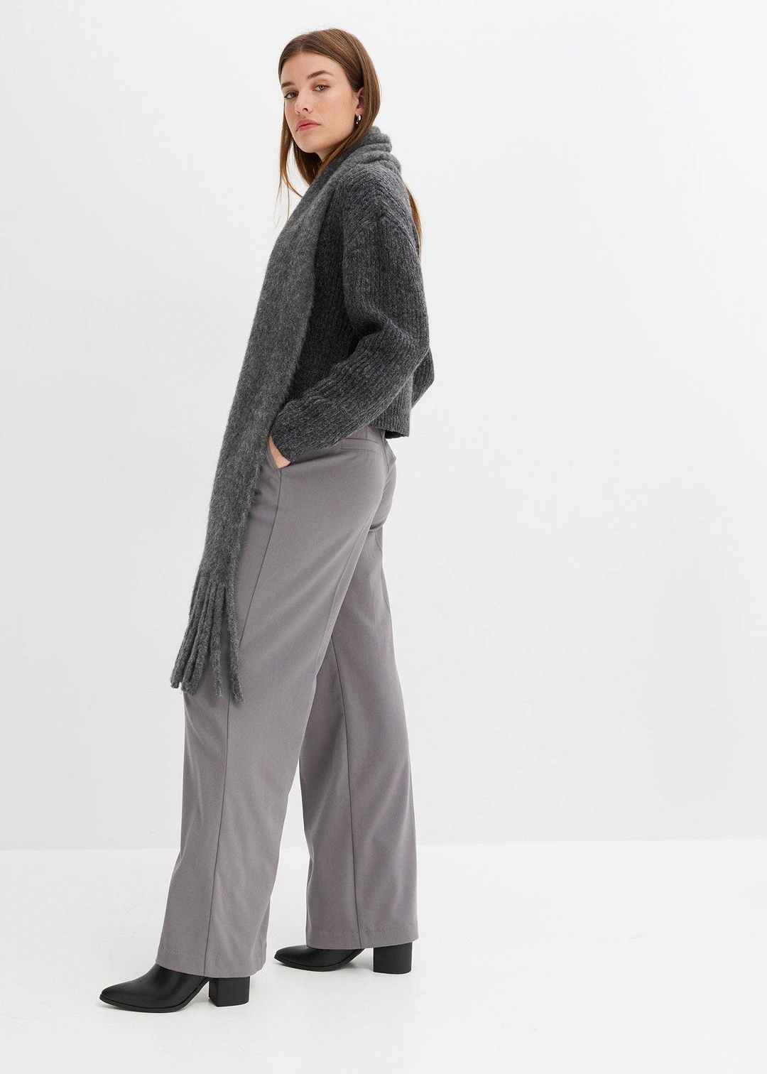 Pull doux en grosse maille - 2