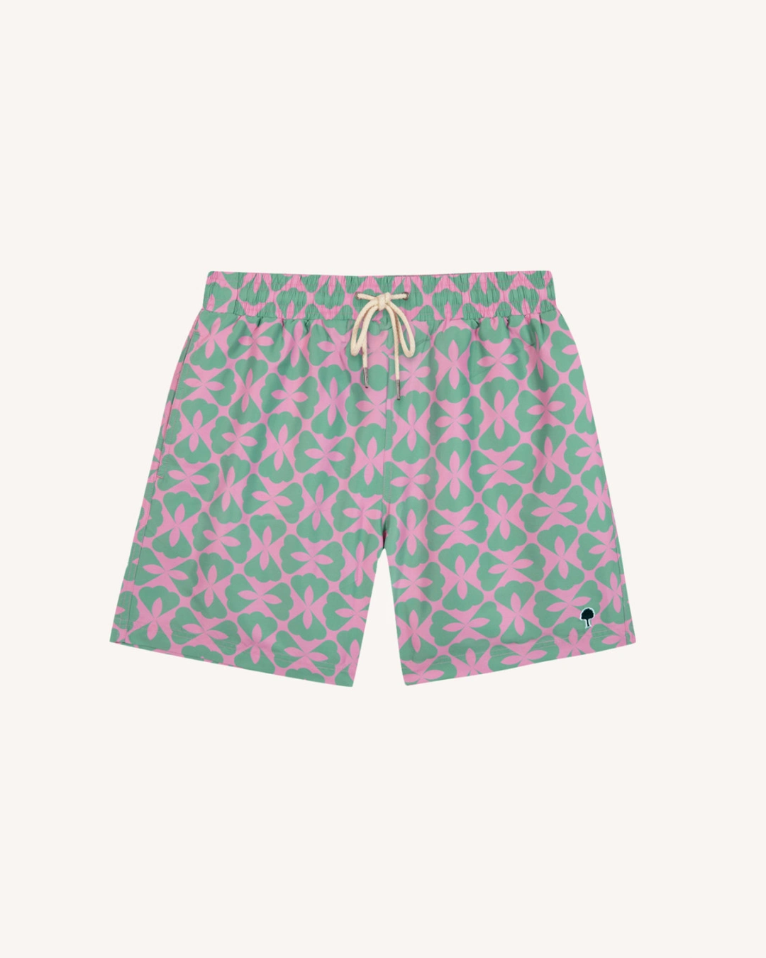 Short de bain vert clair et rose - MIMIZAN - 2