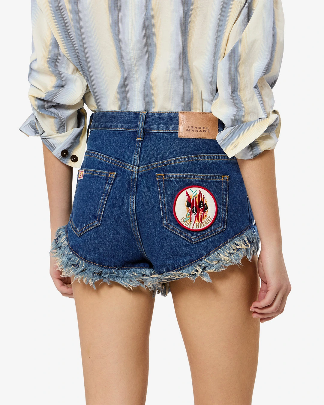 Short Eneidala - Femme - Bleu Clair - Taille 44 - 3