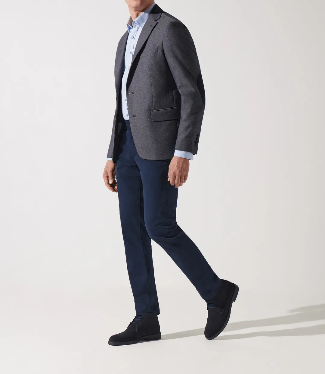 IZAC - Veste casual 2 boutons marine DEYTON