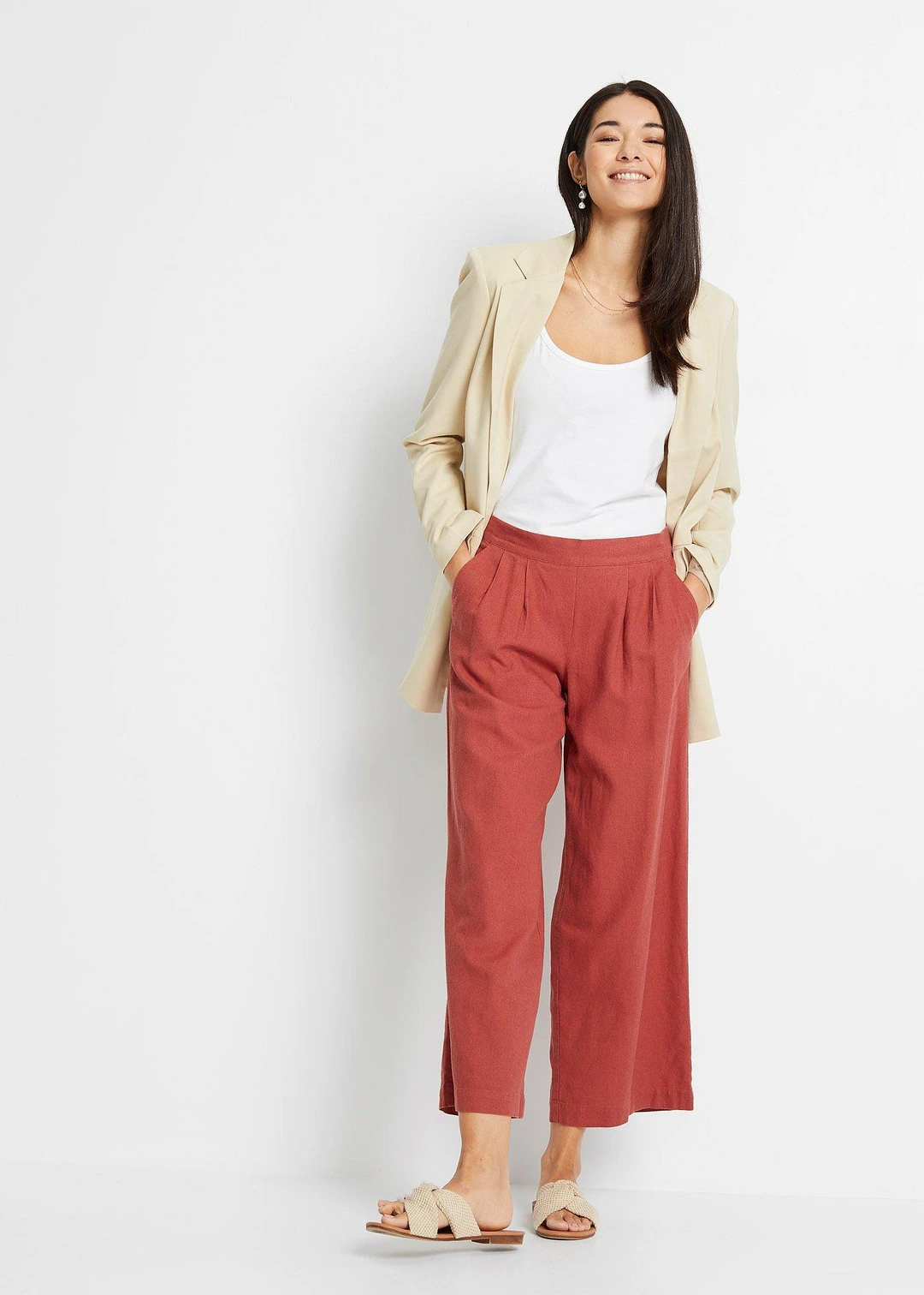 Pantalon en lin majoritaire - 2