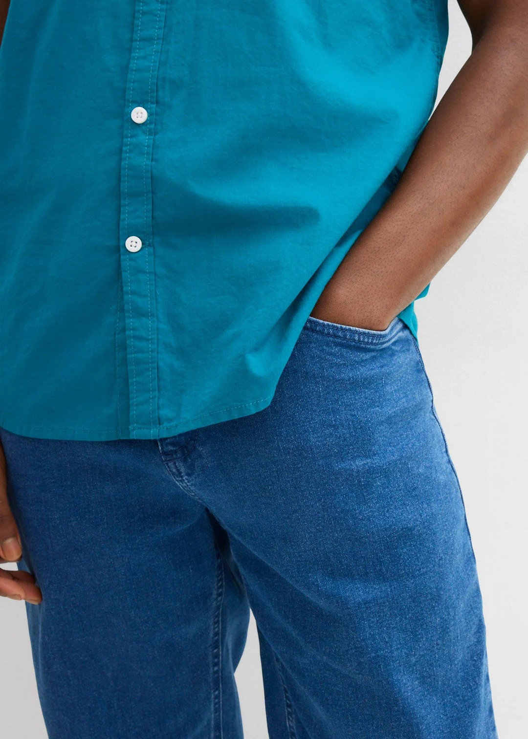 Chemise manches courtes 100% coton - 3