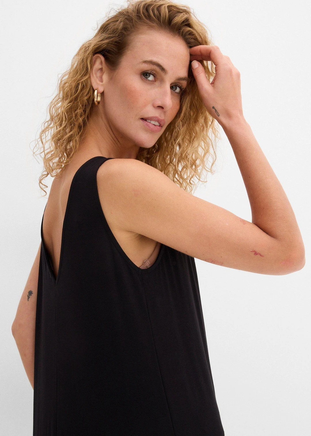Robe douce en jersey viscose