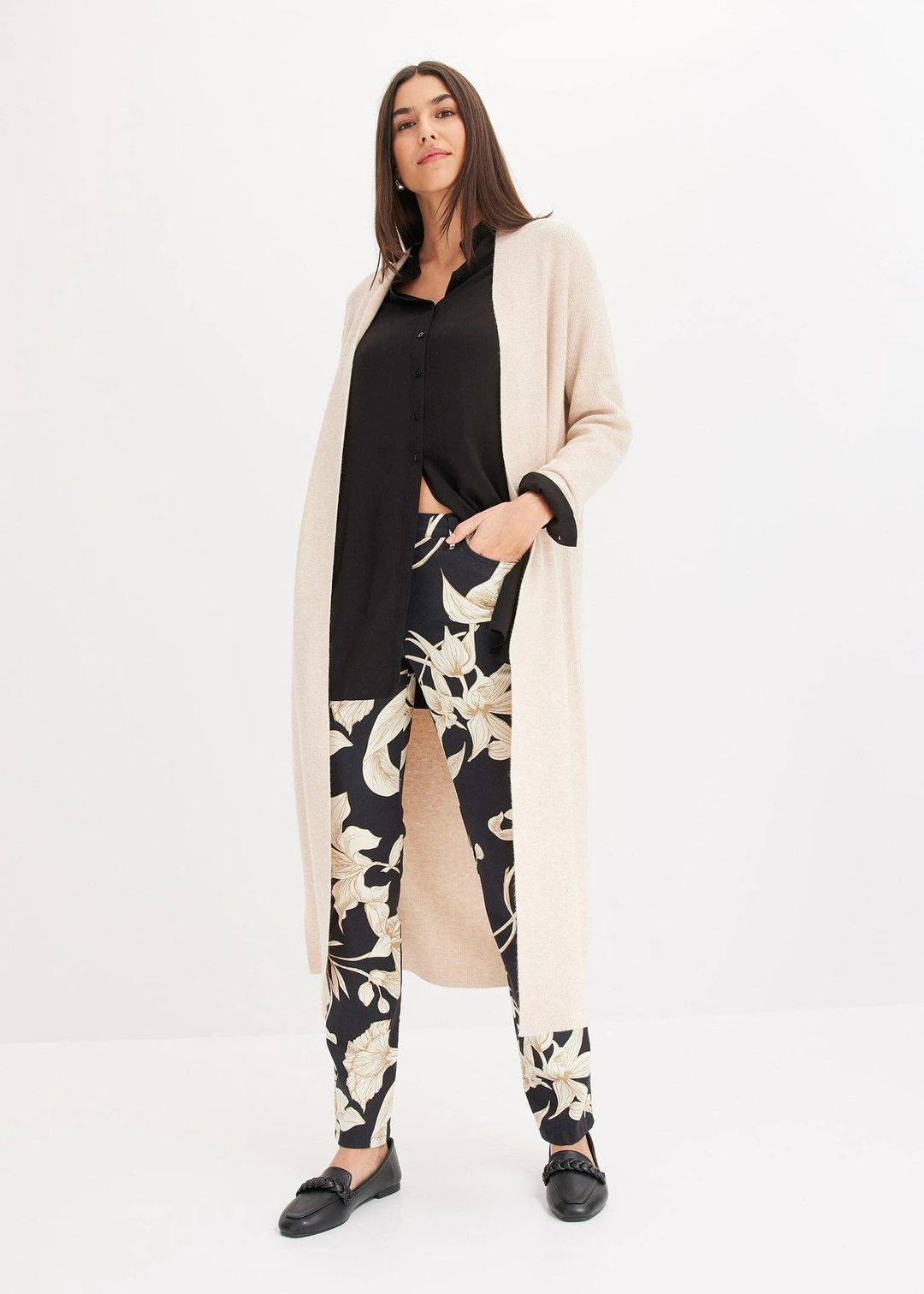 Chemisier long en viscose - 2