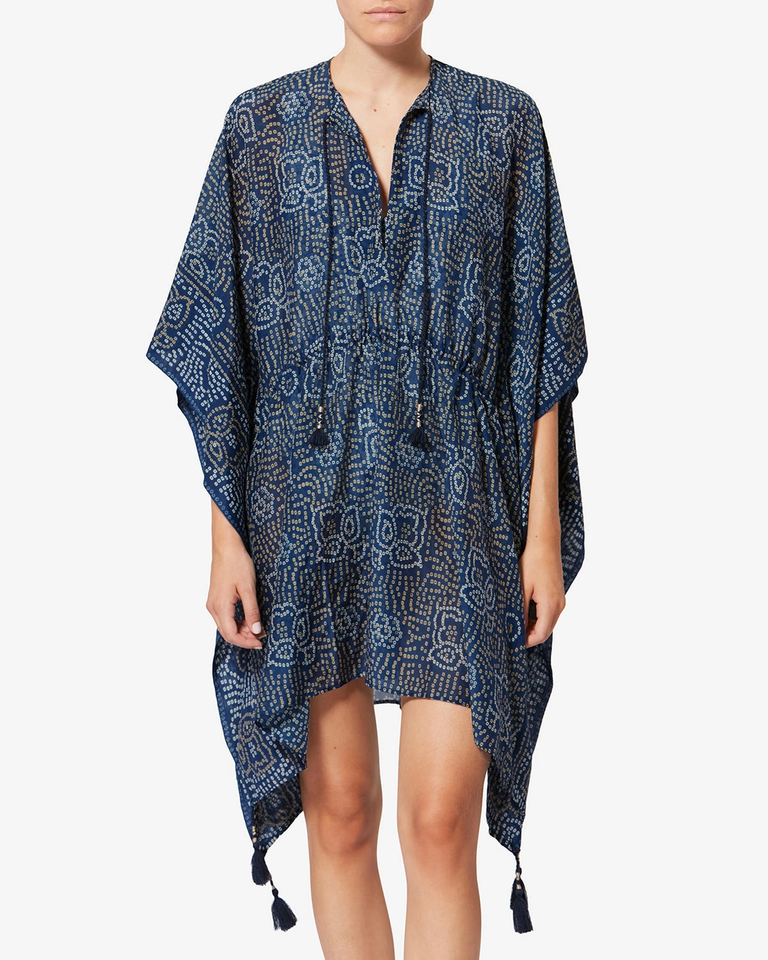 Kaftan Loreliz - Femme - Rouge - Taille - Isabel Marant - Collection Été Femme - Nouvelle Collection Capsule High Summer - 5