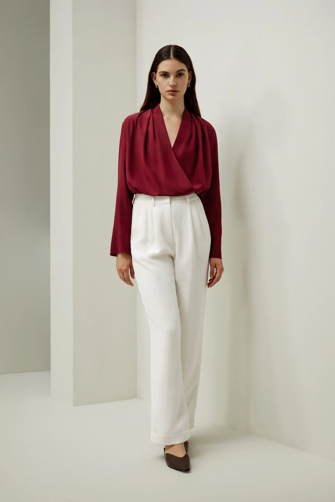 LILYSILK Chemisiers Soie Léger Mais Durable Soie De Haute Qualité Facile À Assortir S'Accorde Avec N'Importe Quelle Tenue Or Pâle L