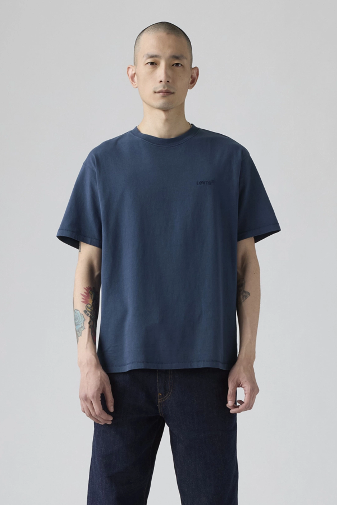T Shirt Vintage Levi's Red Tab - Homme - Noir / Mineral Black - 2XL - 2