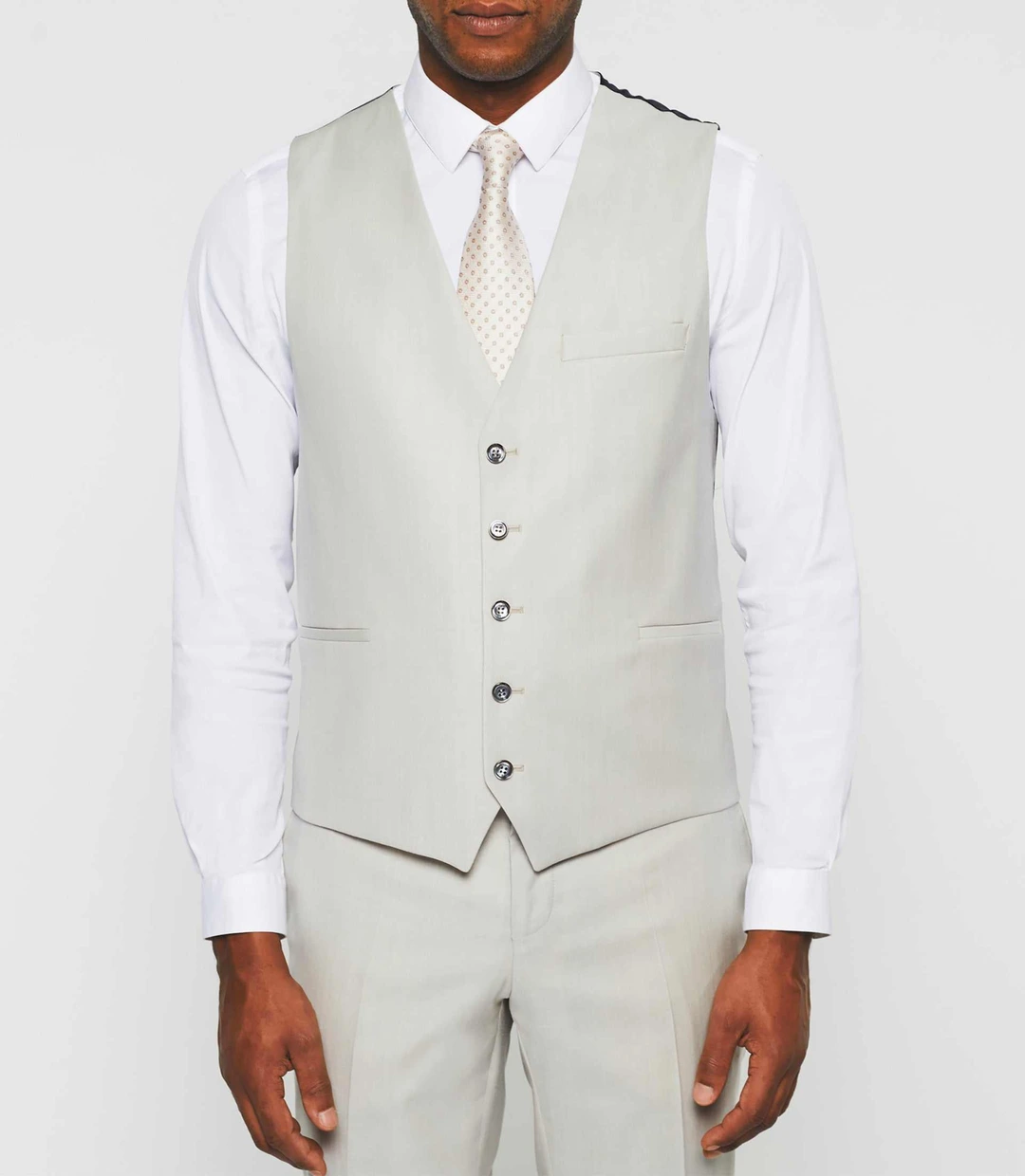 IZAC - Gilet de costume mastic ''Jfelice''