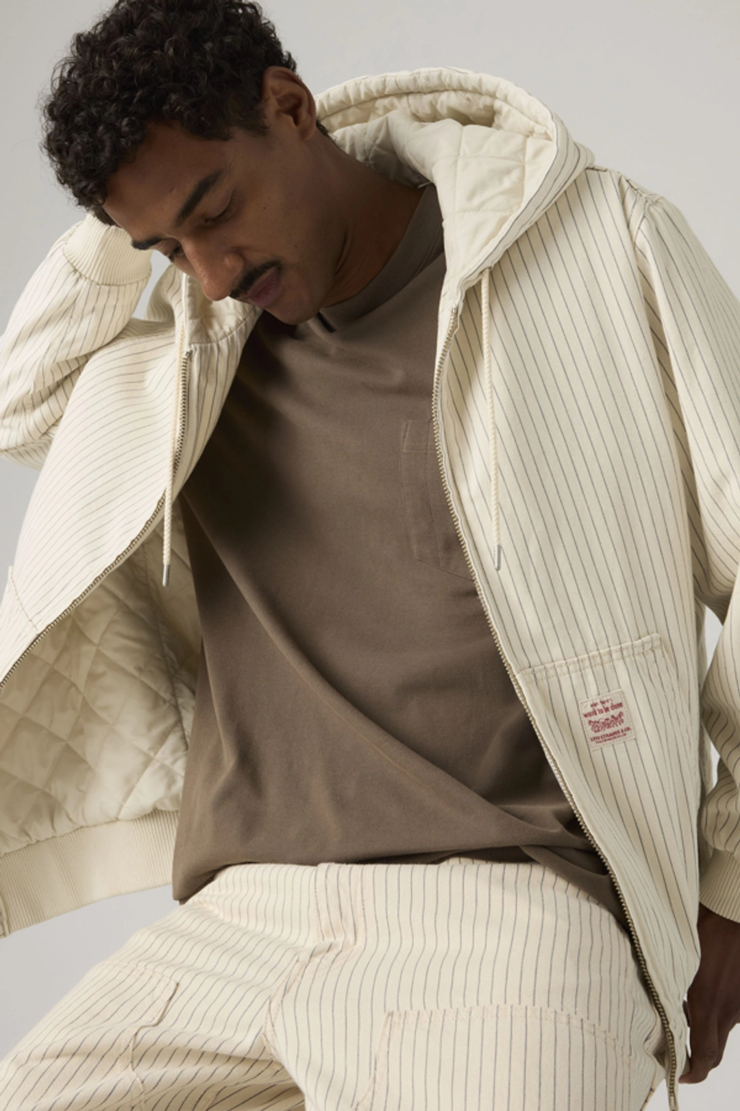 Levi's Sweat À Capuche Potrero Denim - Homme - Bleu / Get Involved T - XS - 2