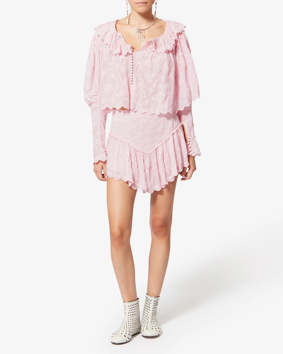 Blouse Zelly - Femme - Blanc - Taille 42 - 4