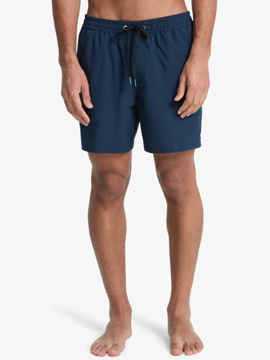 Stretch Piped Volley 16" - Short de bain pour Homme Noir