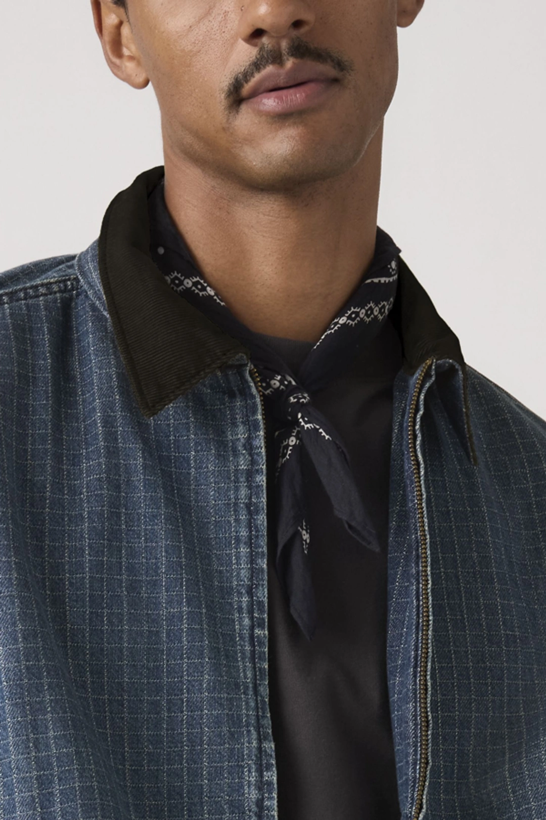 Levi's Veste Zippée Mechanics - Homme - Bleu / Light It Up T - 2XL - 2