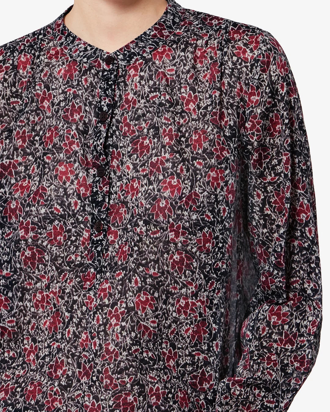 Blouse Maria - Femme - Kaki - Taille 44 - Marant Étoile - 2