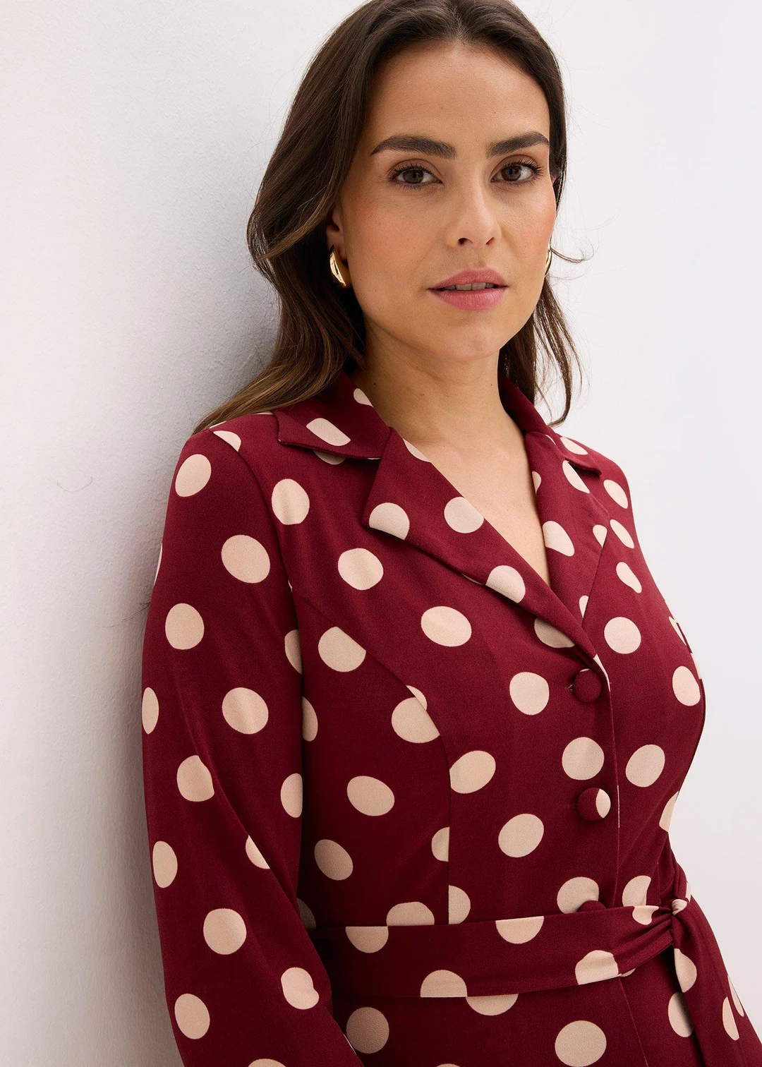 Robe-chemise avec lien à nouer (ens. 2 pces) - 3